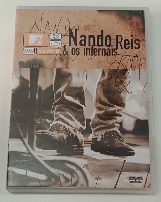 Dvd Nando Reis & os Infernais - Mtv ao Vivo Editora Max Pierre [usado]