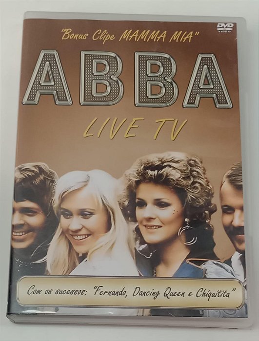Dvd Abba - Live Tv Editora [usado]