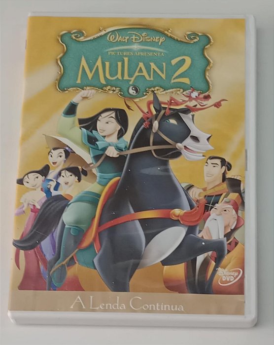 Dvd Mulan 2 Editora [usado]