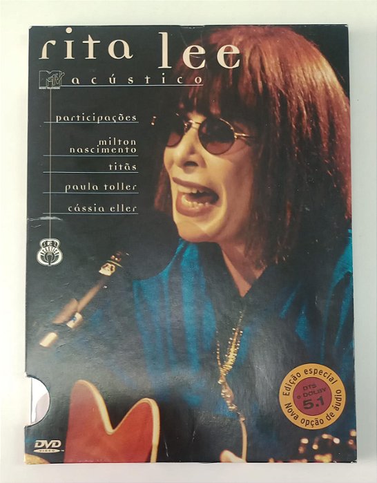 Dvd Rita Lee - Mtv Acústico Editora Rick Ostrower [usado]