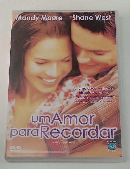 Dvd um Amor para Recordar Editora Adam Shankman [usado]