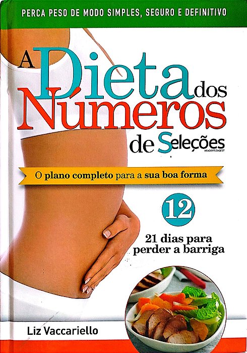 Livro a Dieta dos Números de Seleções 12 Autor Vacariello, Liz (2015) [seminovo]