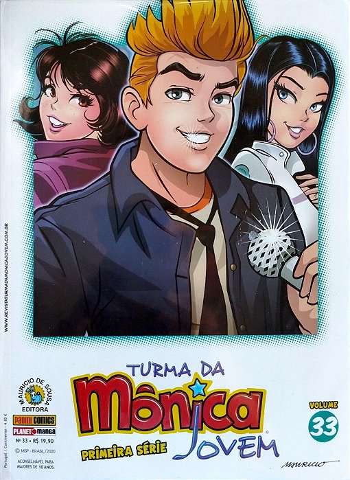 Gibi Turma da Mônica Jovem Primeira Série #33 Autor (2020) [seminovo]