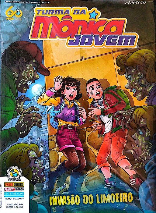 Gibi Turma da Mônica Jovem #36 Autor (2019) [seminovo]