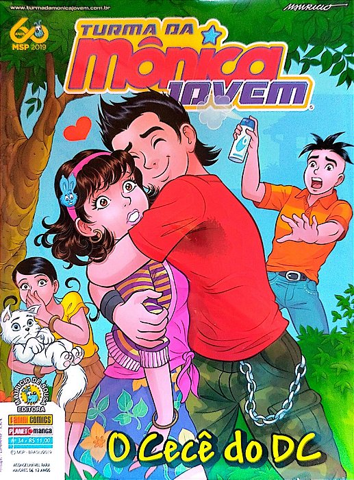 Gibi Turma da Mônica Jovem #34 Autor (2019) [seminovo]