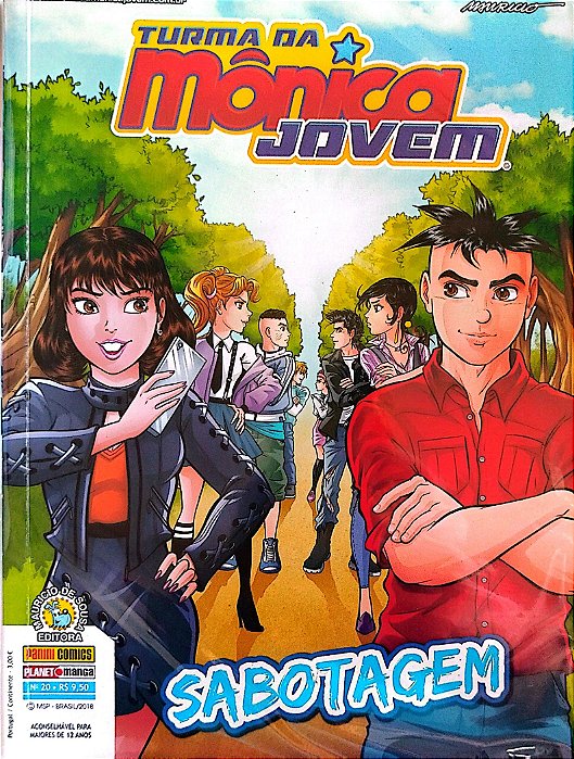 Gibi Turma da Mônica Jovem #20 Autor (2018) [seminovo]