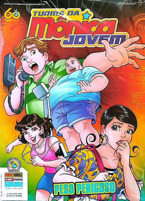 Gibi Turma da Mônica Jovem #37 Autor (2019) [seminovo]