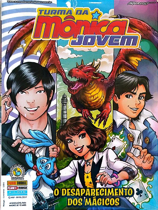 Gibi Turma da Mônica Jovem #12 Autor (2017) [seminovo]