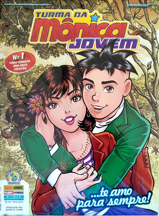 Gibi Turma da Mônica Jovem #1 Autor (2016) [seminovo]