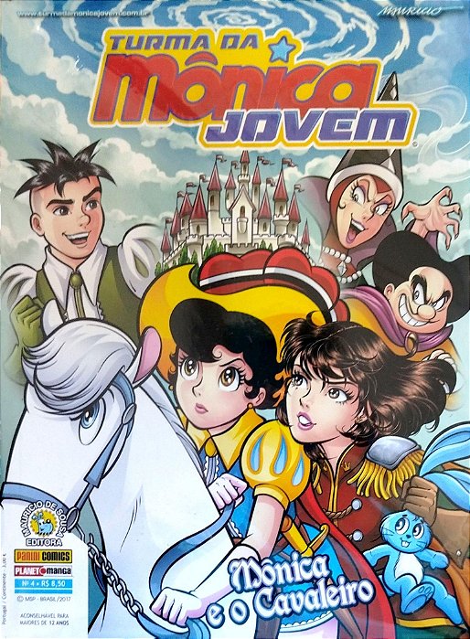 Gibi Turma da Mônica Jovem #4 Autor (2017) [seminovo]