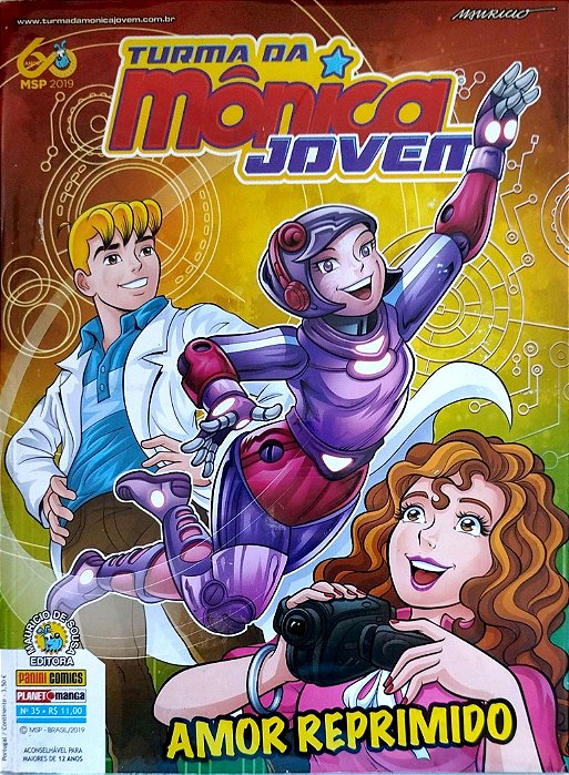 Gibi Turma da Mônica Jovem #35 Autor (2019) [seminovo]