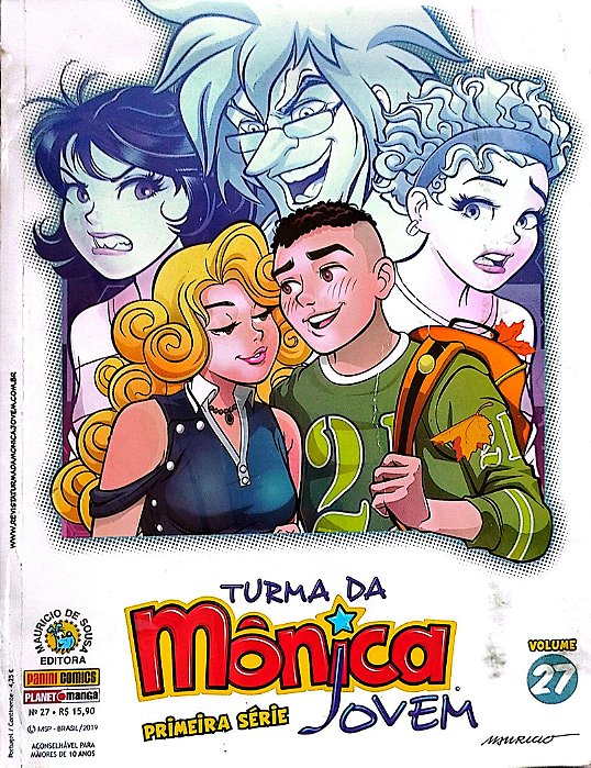Gibi Turma da Mônica Jovem Primeira Série #27 Autor (2019) [seminovo]