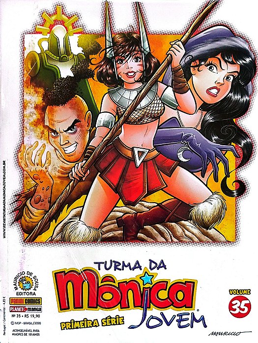 Gibi Turma da Mônica Jovem Primeira Série #35 Autor (2020) [seminovo]