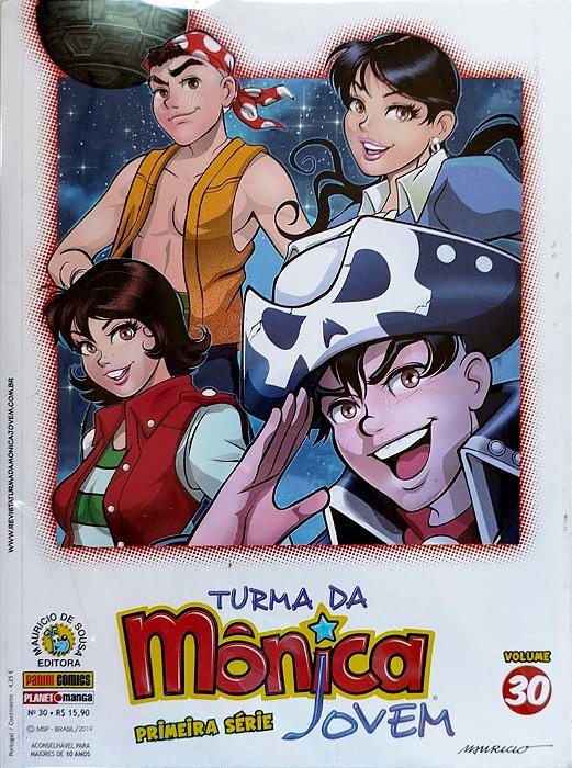Gibi Turma da Mônica Jovem Primeira Série #30 Autor (2019) [seminovo]