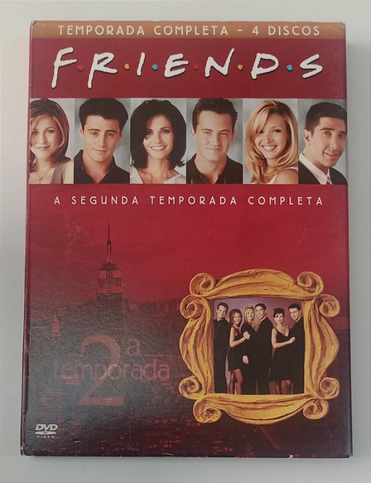 Dvd Friends - 2ª Temporada [4 Discos] Editora David Crane e Marta Kauffman [usado]