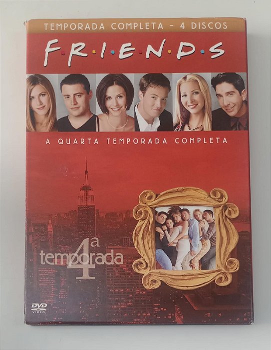 Dvd Friends - 4ª Temporada [4 Discos] Editora David Crane e Marta Kauffman [usado]