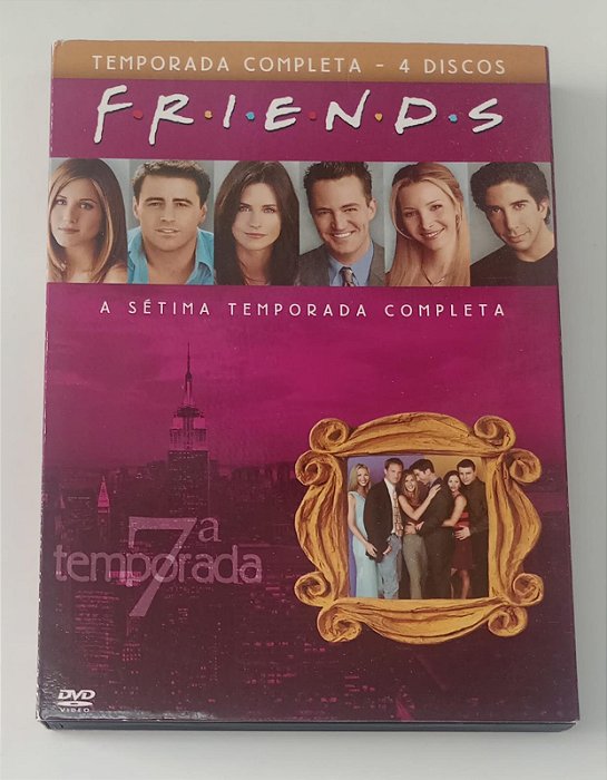 Dvd Friends - 7ª Temporada [4 Discos] Editora David Crane e Marta Kauffman [usado]