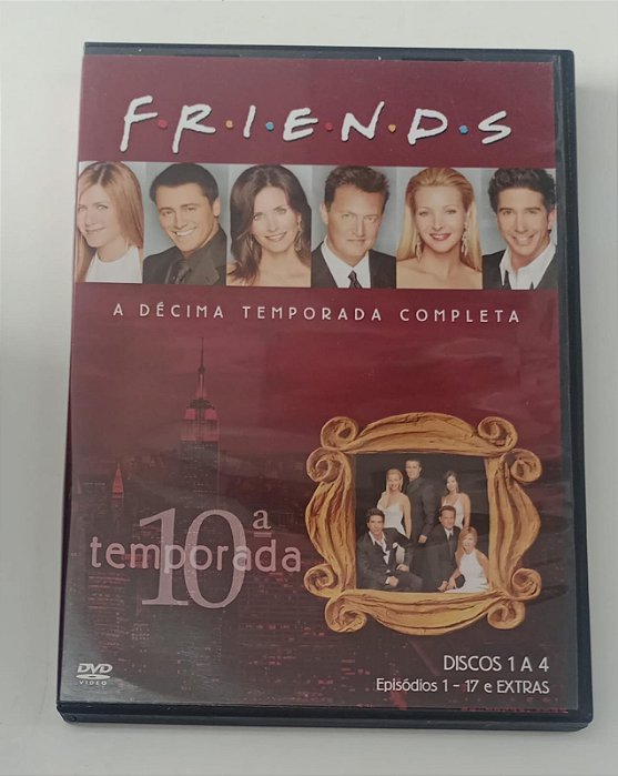 Dvd Friends - 10ª Temporada [4 Discos] Editora David Crane e Marta Kauffman [usado]