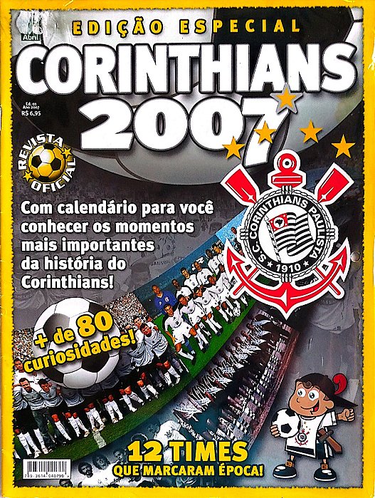 Revista Corinthians 2007 Autor (2007) [seminovo]