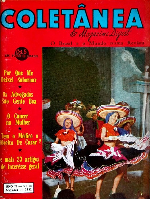 Revista Coletânea do Magazine Digest #13 Autor (1952) [usado]