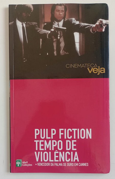 Dvd Pulp Fiction: Tempo de Violência - Cinemateca Veja / Abril Coleções Editora Quentin Tarantino [usado]