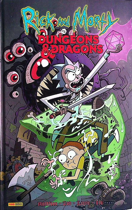 Gibi Rick And Morty Vs. Dungeons And Dragons Autor Rothfuss (2019) [seminovo]