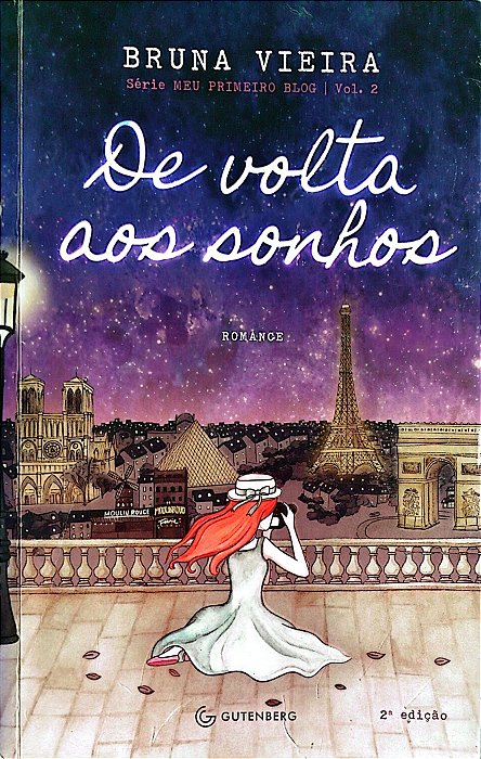 Livro de Volta aos Sonhos Autor Vieira, Bruna (2014) [usado]