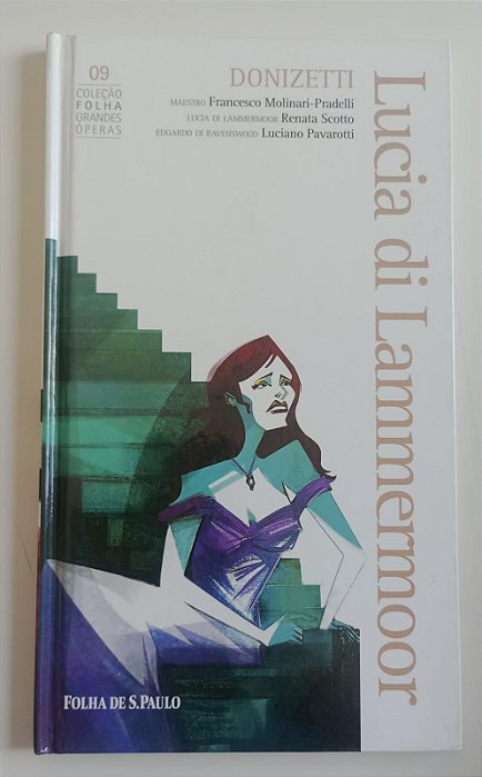 Cd Lucia Di Lammermoor / Donizetti - Coleção Folha Grandes Óperas 9 Interprete Francesco Molinari-pradelli e Outros Músicos (2011) [usado]