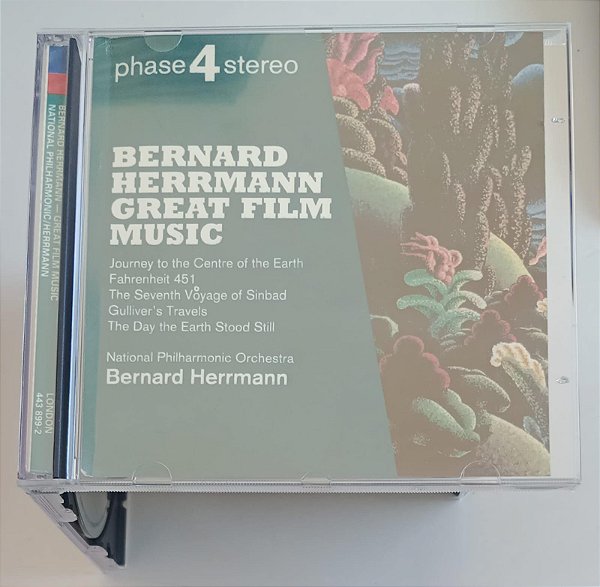Cd Bernard Herrmann Great Film Music Interprete National Philarmonic Orchestra (1996) [usado]