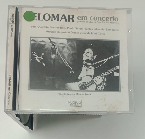 Cd Elomar em Concerto Interprete Elomar e Vários Artistas [usado]