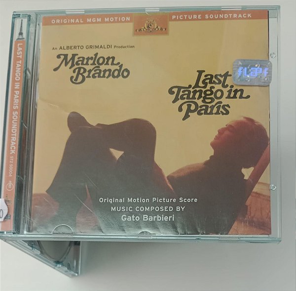 Cd Last Tango In Paris Soundtrack (trilha Sonora do Filme) Interprete Gato Barbieri (1998) [usado]