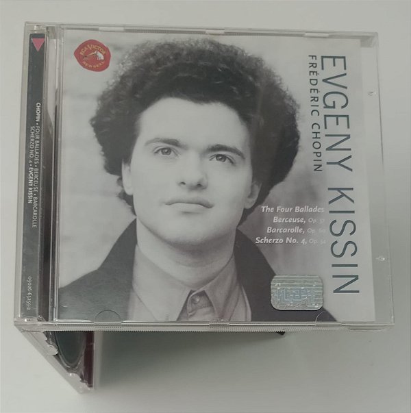 Cd Chopin Four Ballades, Berceuse, Barcarolle, Scherzo N° 4 - Evgeny Kissin Interprete Evgeny Kissin (1999) [usado]