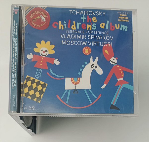Cd Tchaikovsky - The Chidren''s Album / Serenade For Strings Interprete Moscow Virtuosi, Vladimir Spivakov (1994) [usado]