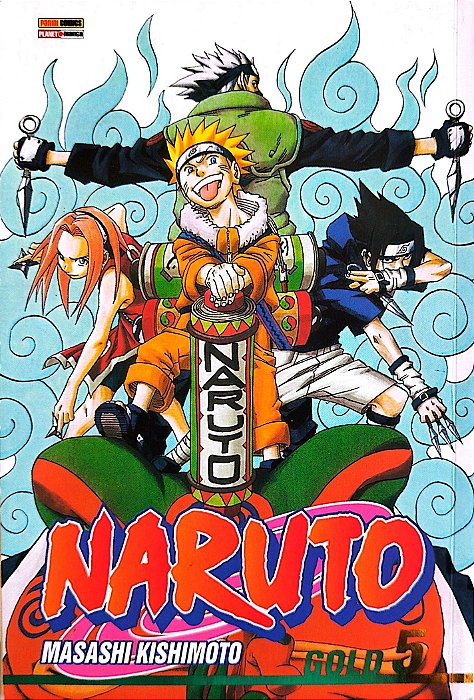Gibi Naruto Gold #5 Autor (2015) [seminovo]