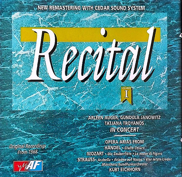 Cd Recital 1 Interprete Vários (1996) [usado]