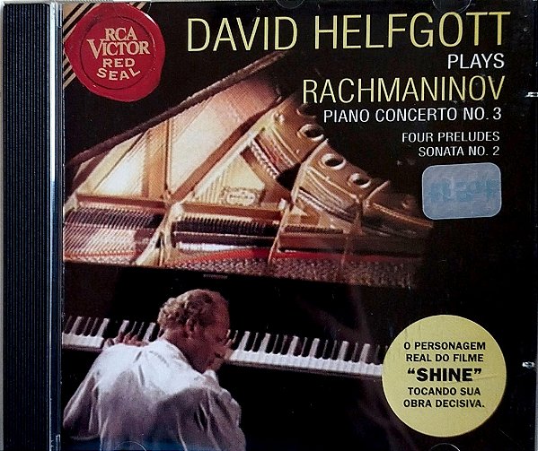 Cd David Helfgott Plays Rachmaninov Interprete David Helfgott (1997) [seminovo]