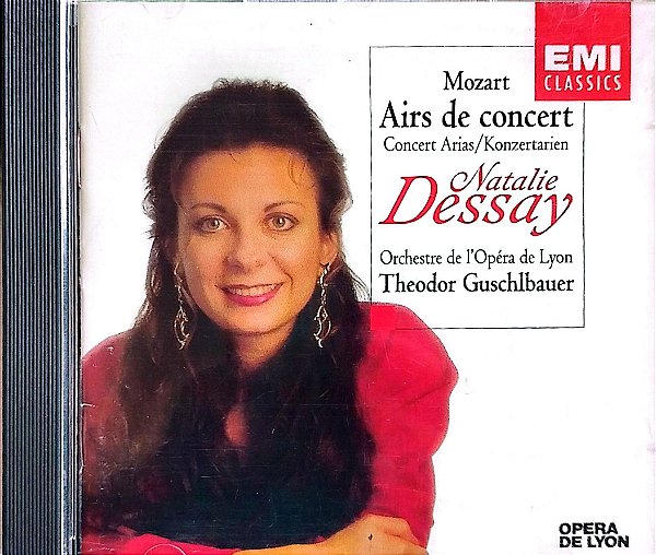 Cd Mozart Airs de Concert Interprete Natalie Dessay (1995) [seminovo]