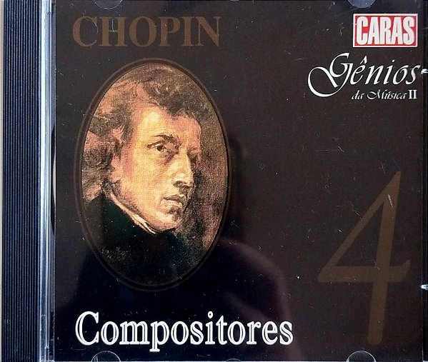 Cd Chopin: Gênios da Música 2 - Compositores 4 Interprete Chopin [usado]