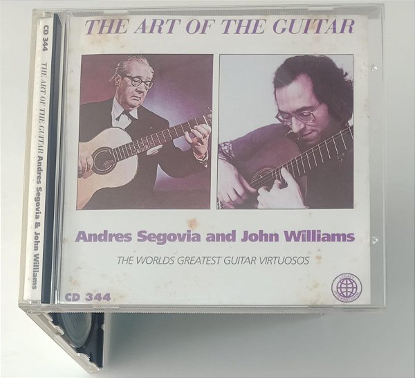 Cd The Art Of The Guitar - Andres Segovia And John Williams Interprete Andres Segovia, John Williams [usado]