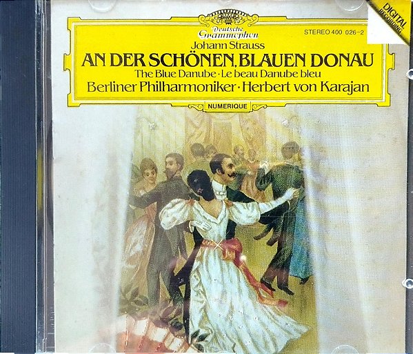Cd An Der Schönen Blauen Donau Interprete Johann Strauss (1981) [seminovo]