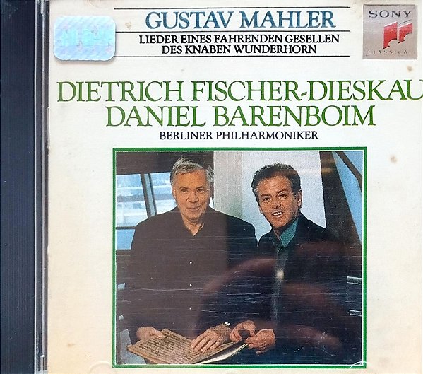Cd Lieder Eines Fahrenden Geselle - Des Knaben Wunderhorn Interprete Mahler (1990) [seminovo]