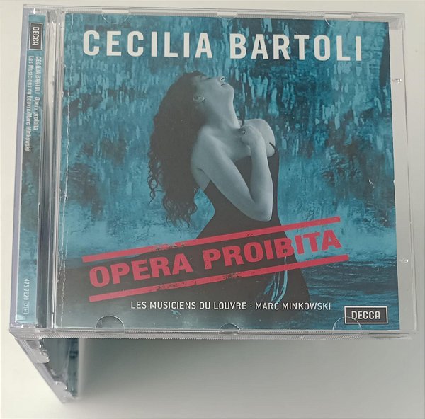 Cd Cecilia Bartoli - Opera Proibita Interprete Cecilia Bartoli, Les Musiciens Du Louvre, Marc Minkowski (2005) [usado]