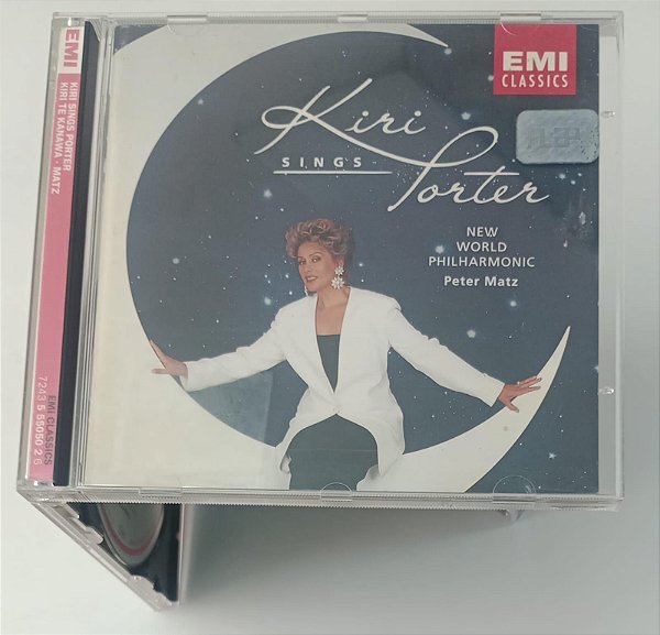 Cd Kiri Sings Porter - New World Philarmonic & Peter Matz Interprete Kiri Te Kanawa, New World Philharmonic, Peter Matz (1994) [usado]