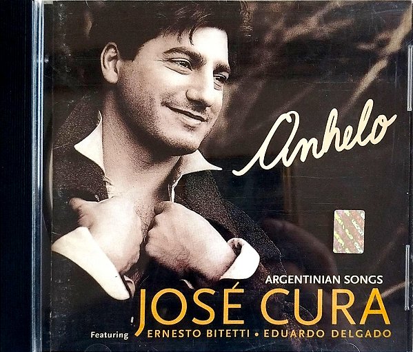 Cd Anhelo Interprete José Cura (1998) [seminovo]
