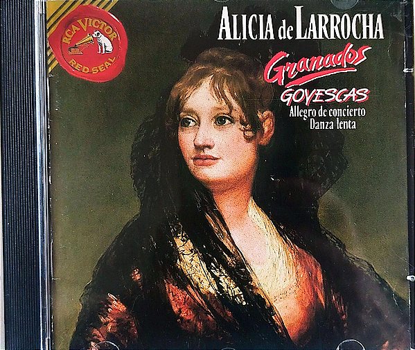 Cd Goyescas - Sllegro de Concierto - Danza Lenta Interprete Granados (1990) [seminovo]