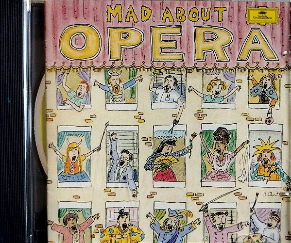 Cd Mad About Opera Interprete Vários (1992) [seminovo]