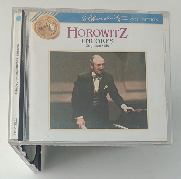 Cd Horowitz - Encores / Zugaben / Bis Interprete Vladimir Horowitz (1990) [usado]