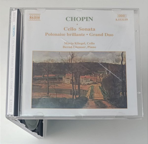 Cd Chopin - Cello Sonata / Polonaise Brillante / Grand Duo Interprete Maria Kliegel, Bernd Glemser (1996) [usado]