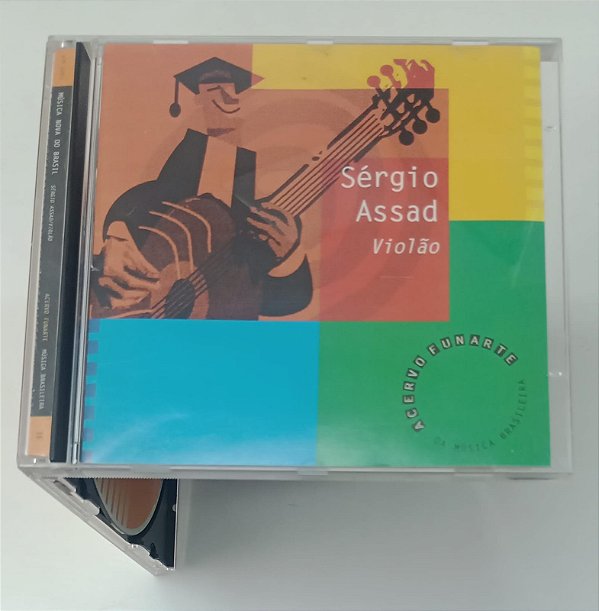 Cd Sérgio Assad / Violão - Coleção Acervo Funarte da Música Brasileira 16 Interprete Sérgio Assad [usado]