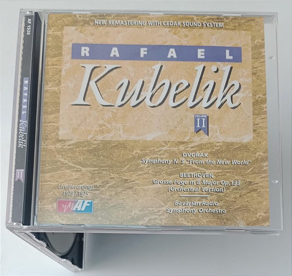 Cd Rafael Kubelik Vol. 2 Interprete Rafael Kubelik, Bavarian Radio Symphony Orchestra (1996) [usado]